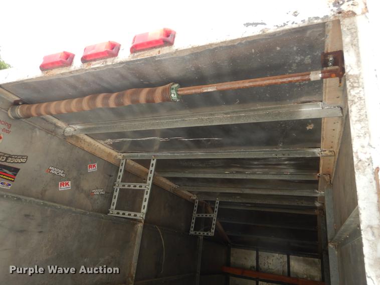 image for item DB8308 2013 shop built enclosed cargo trailer