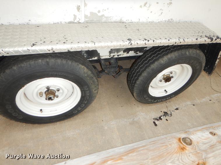 image for item DB8308 2013 shop built enclosed cargo trailer