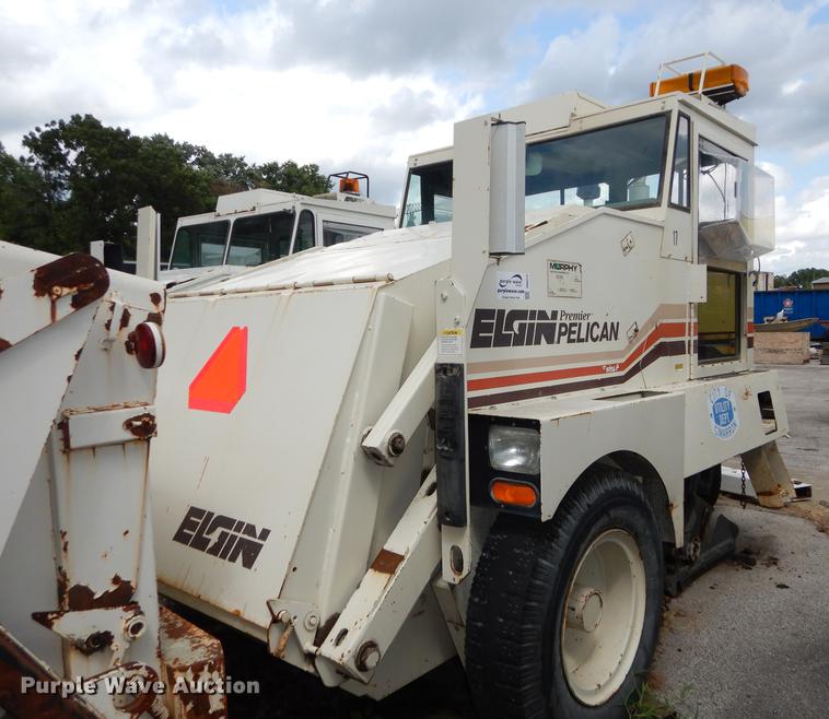 image for item DB8313 1990 Elgin Pelican P series street sweeper
