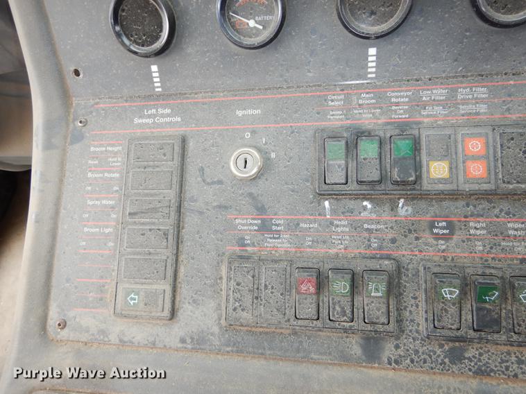 image for item DB8313 1990 Elgin Pelican P series street sweeper