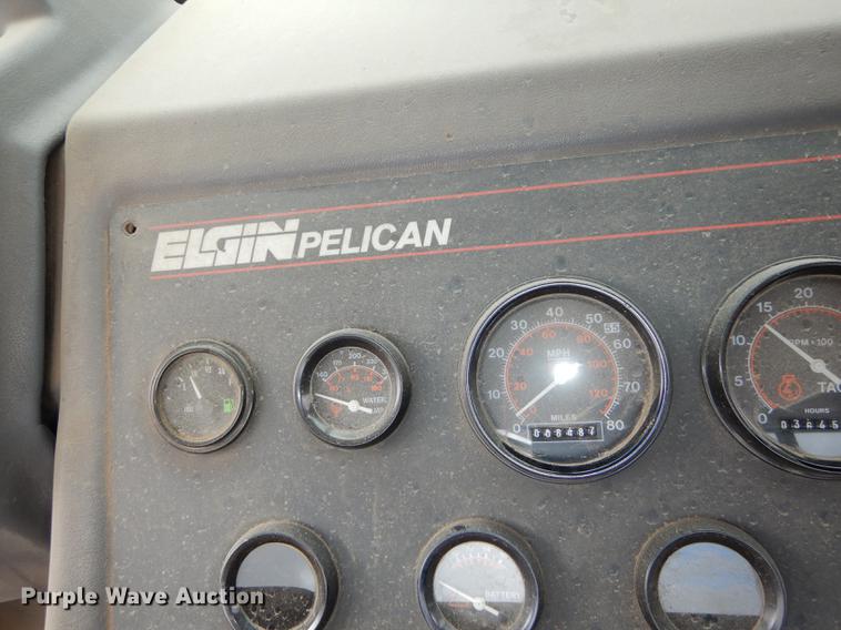 image for item DB8313 1990 Elgin Pelican P series street sweeper