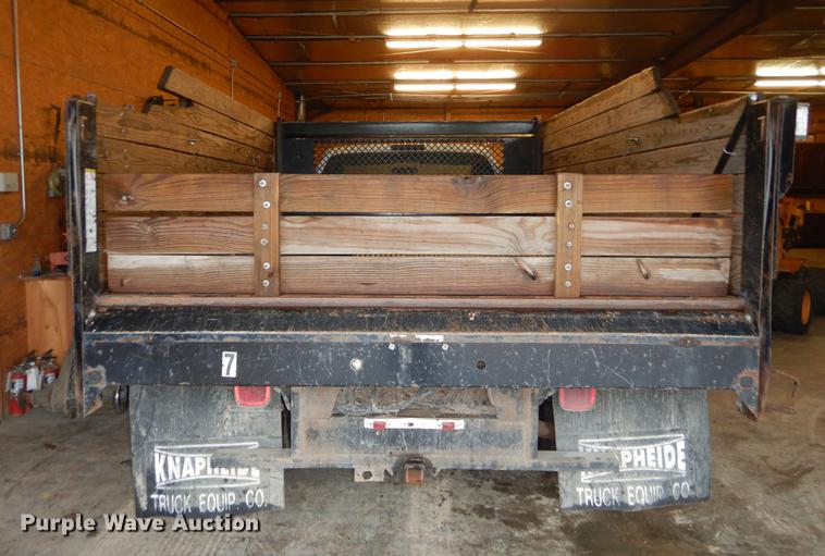 image for item DB8316 2003 Ford F350 Super Duty XL flat dump bed pickup truck