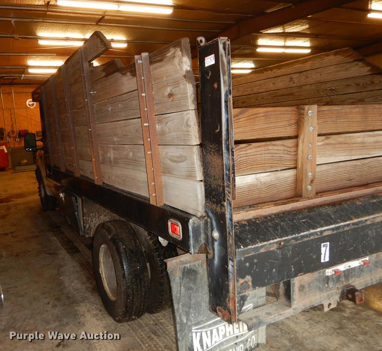 image for item DB8316 2003 Ford F350 Super Duty XL flat dump bed pickup truck