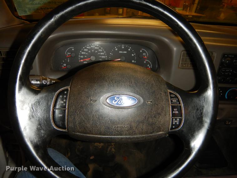 image for item DB8316 2003 Ford F350 Super Duty XL flat dump bed pickup truck