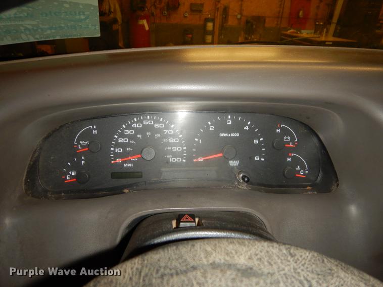 image for item DB8316 2003 Ford F350 Super Duty XL flat dump bed pickup truck