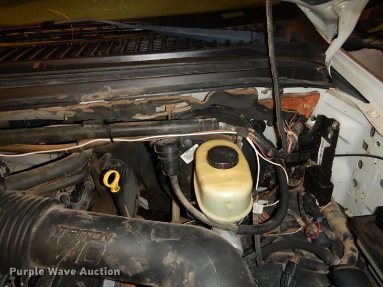 image for item DB8316 2003 Ford F350 Super Duty XL flat dump bed pickup truck