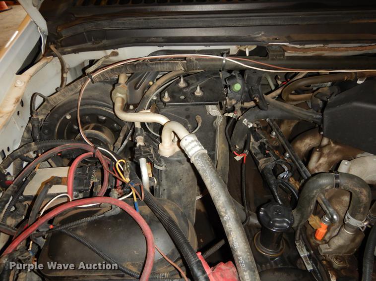 image for item DB8316 2003 Ford F350 Super Duty XL flat dump bed pickup truck