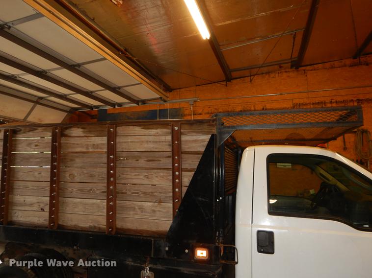 image for item DB8316 2003 Ford F350 Super Duty XL flat dump bed pickup truck