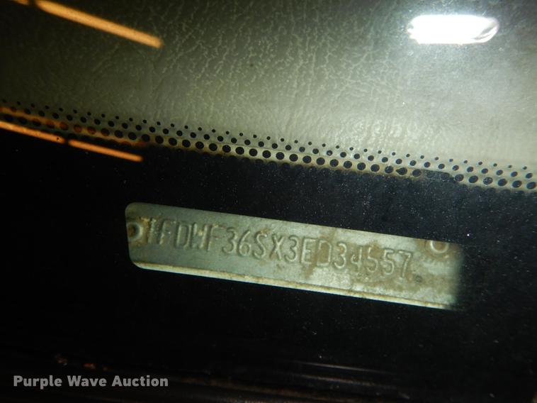 image for item DB8316 2003 Ford F350 Super Duty XL flat dump bed pickup truck