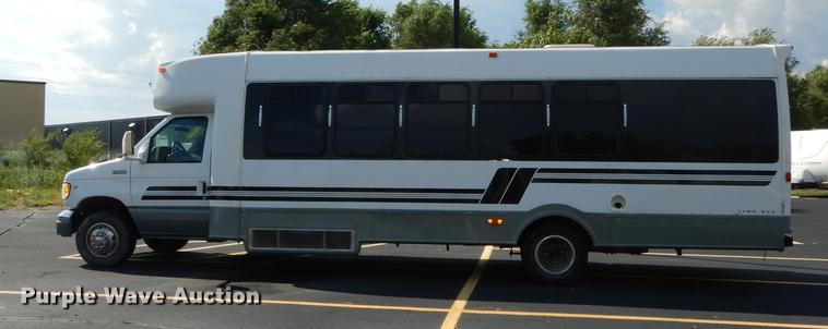 image for item DB8324 1998 Ford Econoline E450 Super Duty limousine bus