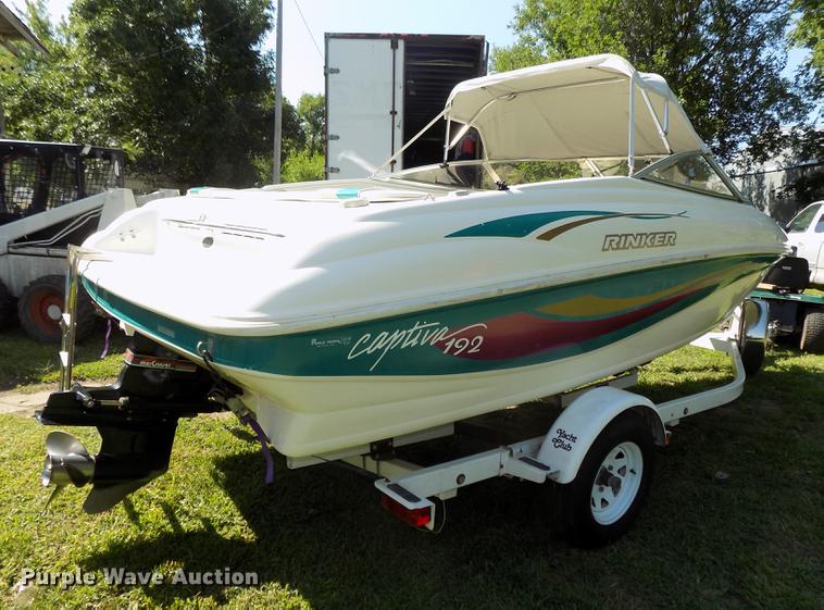 image for item DB8662 1996 Rinker Captiva 192 boat