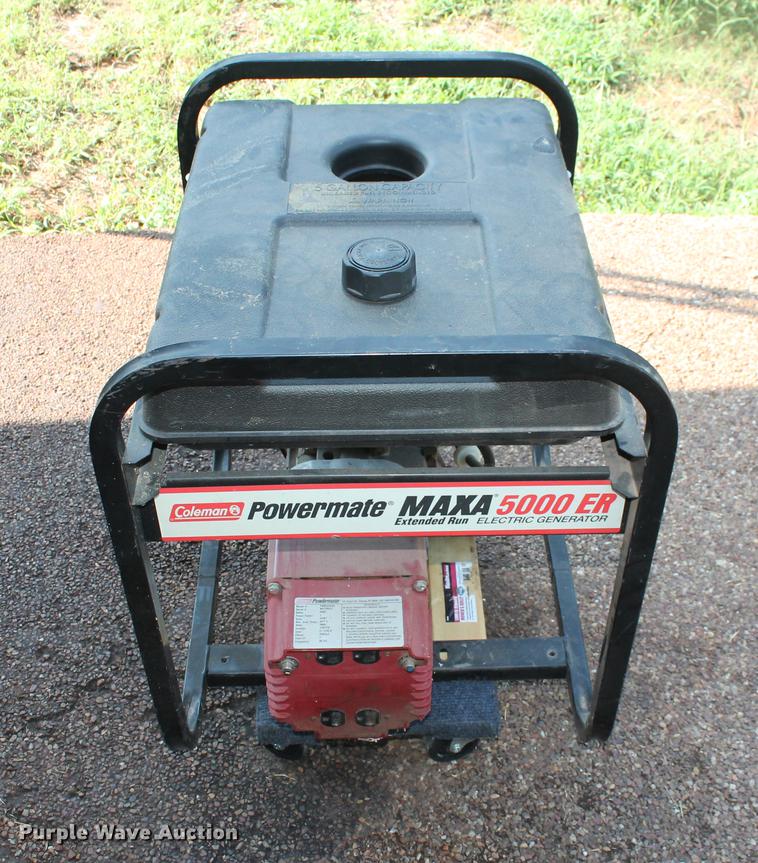 image for item DD5306 Coleman Powermate Maxa 500ER generator