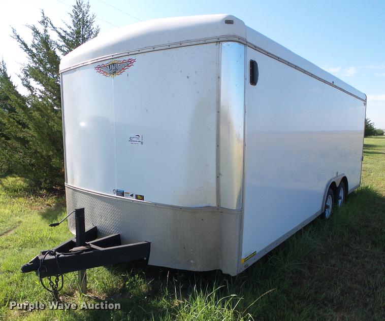 image for item DD5822 2011 H&H Trailers enclosed cargo trailer