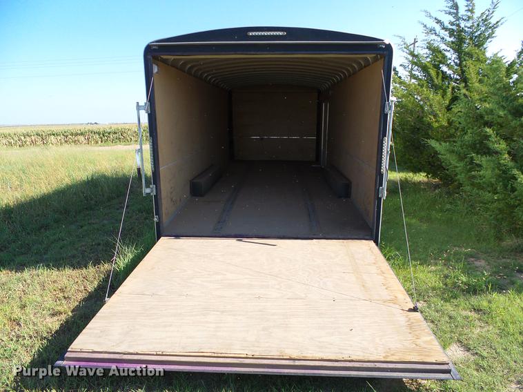 image for item DD5822 2011 H&H Trailers enclosed cargo trailer