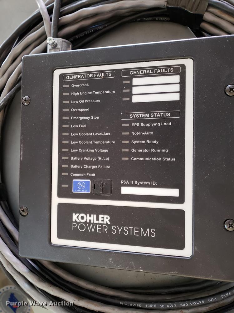 image for item DF2401 2004 Kohler 60RE0ZJB generator