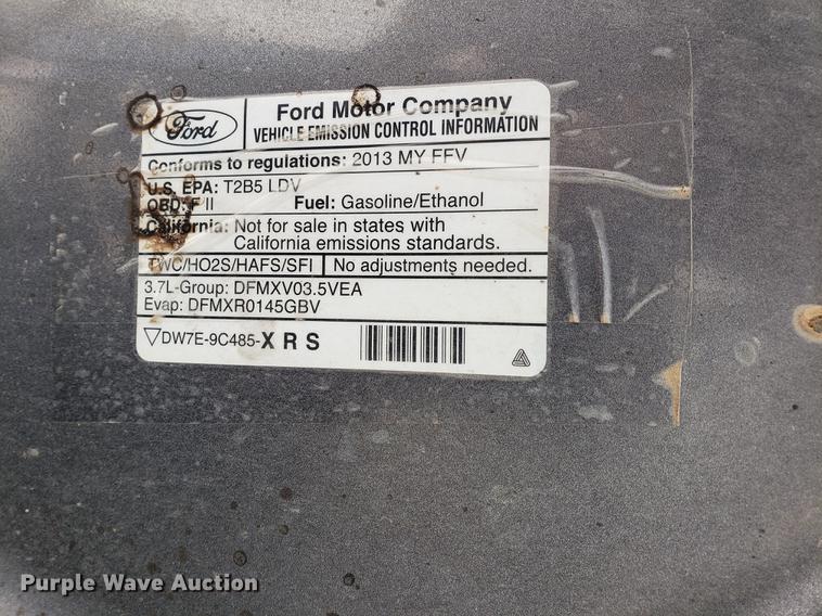 image for item DF2405 2013 Ford Taurus Police