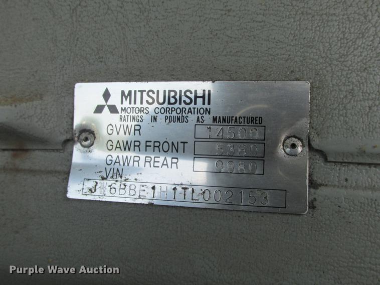 image for item DF3281 1996 Mitsubishi Fuso FE-SP box truck