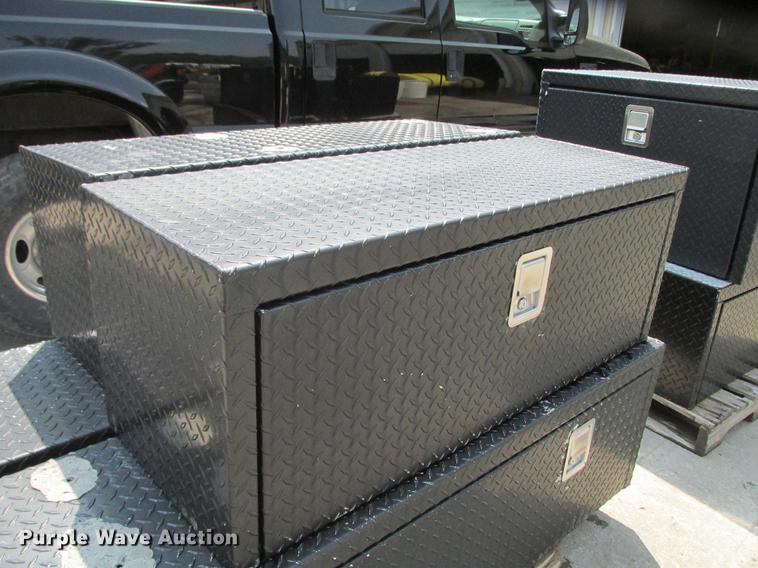 image for item DF3283 (8) Weatherguard aluminum tread plate toolboxes