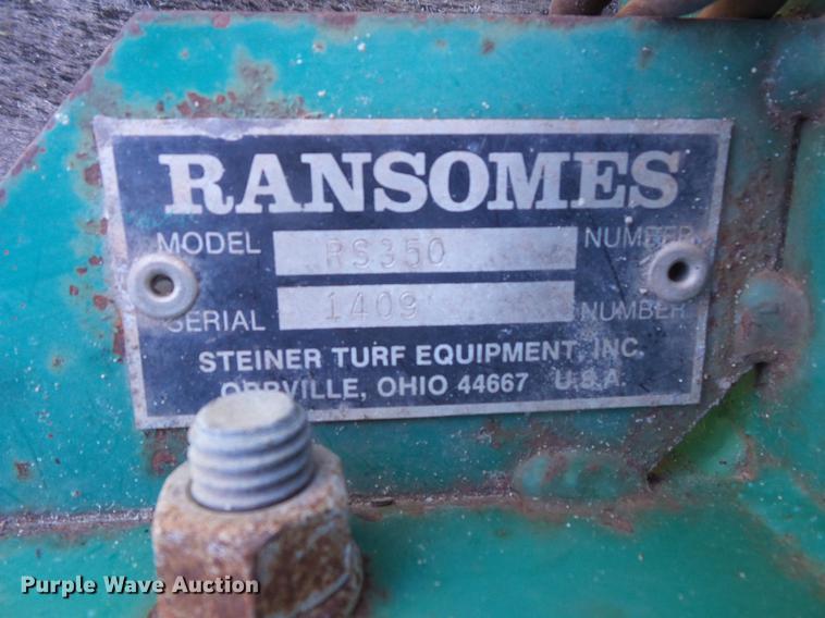 image for item DV9482 Ransomes RS350 broom