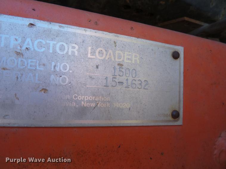 image for item DV9484 Eaton 1500 wheel loader