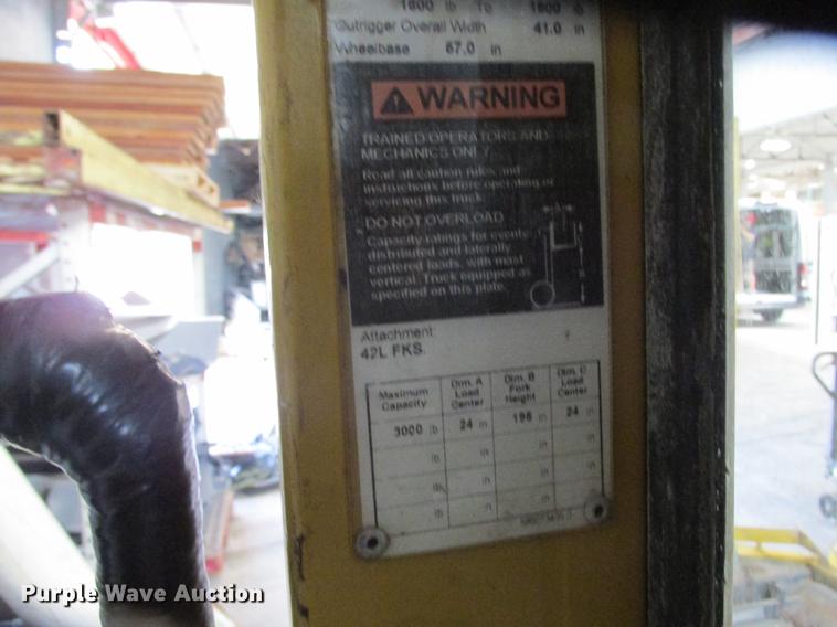 image for item DX9448 Yale C826N01933 forklift