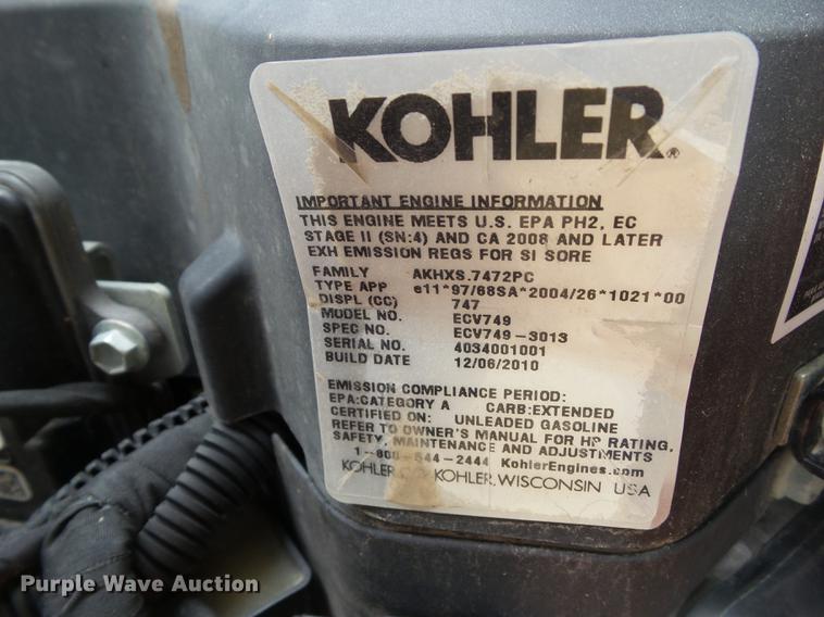 image for item DZ9406 2011 Gravely Pro Turn 260 lawn mower