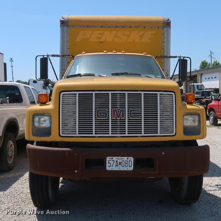 image for item EF9779 1991 GMC TopKick C5500 box truck