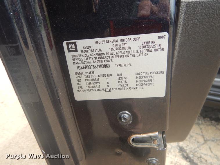 image for item EK9728 2008 GMC Acadia SLT SUV