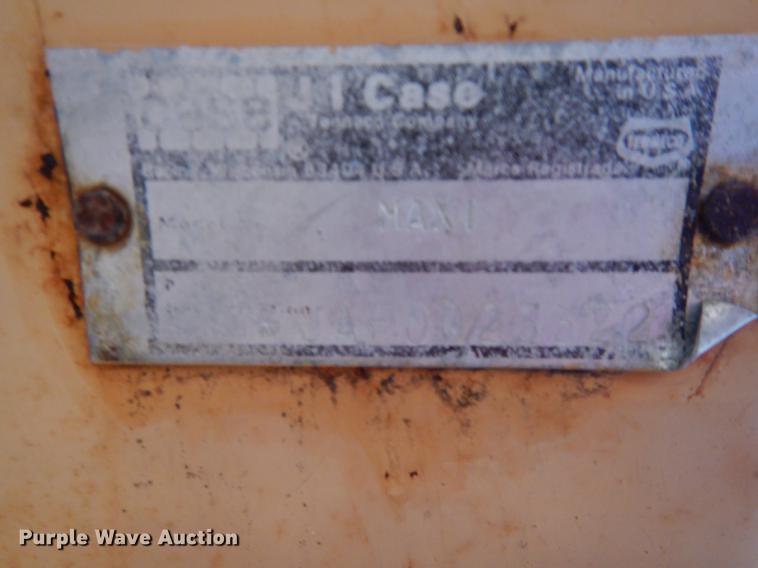 image for item EM9599 1989 Case Maxi Sneaker Series B cable plow