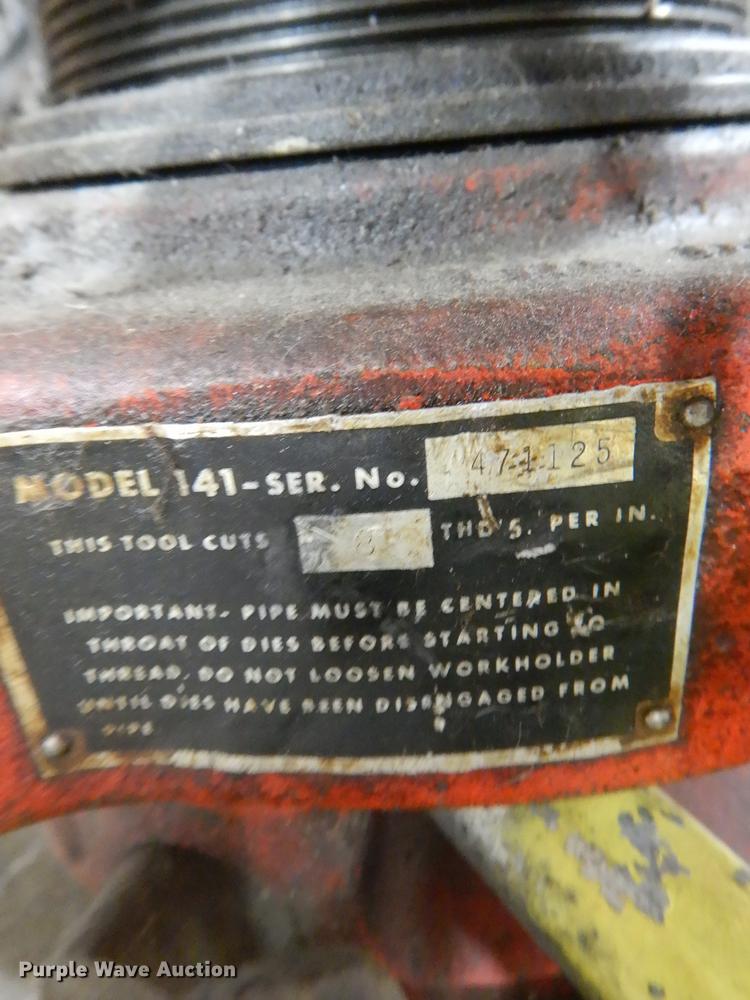 image for item EM9608 Ridgid pipe threader