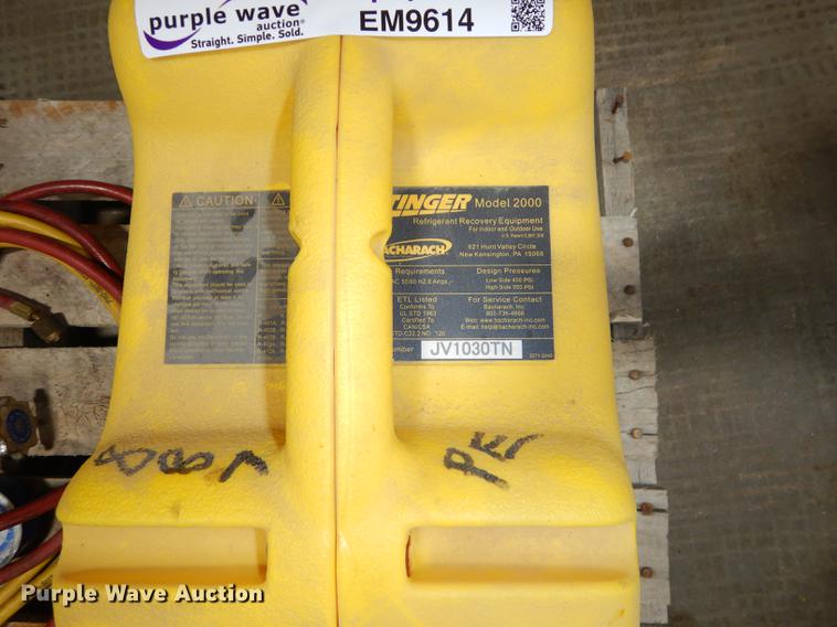 image for item EM9614 Stinger 2000 refrigerator recovery machine