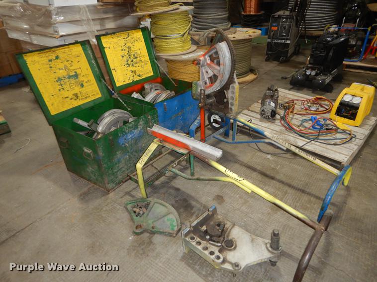 image for item EM9615 (2) sets Greenlee mechanical benders