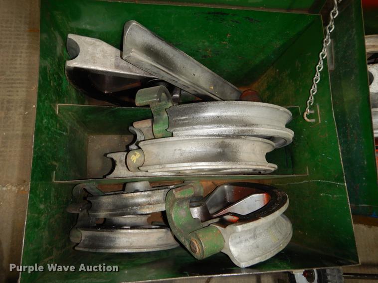 image for item EM9615 (2) sets Greenlee mechanical benders