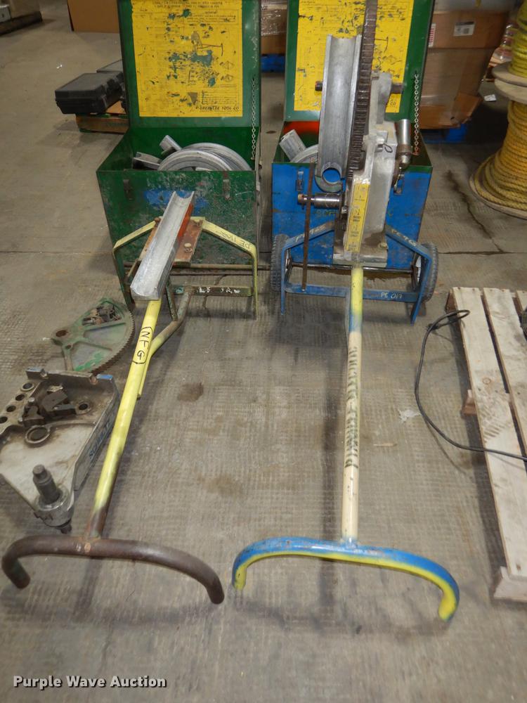 image for item EM9615 (2) sets Greenlee mechanical benders