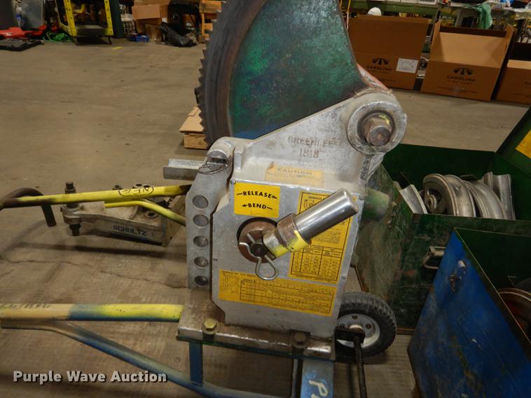 image for item EM9615 (2) sets Greenlee mechanical benders