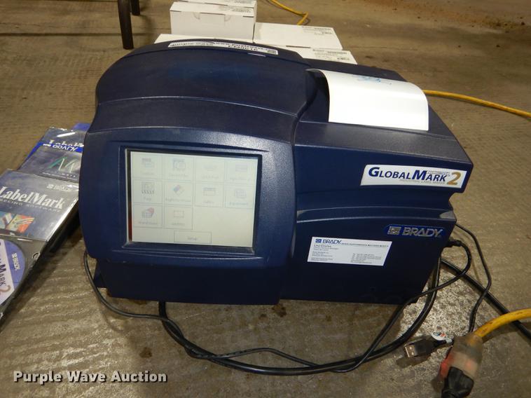 Brady Global Mark 2 label maker in St. Joseph, MO Item EM9616 sold