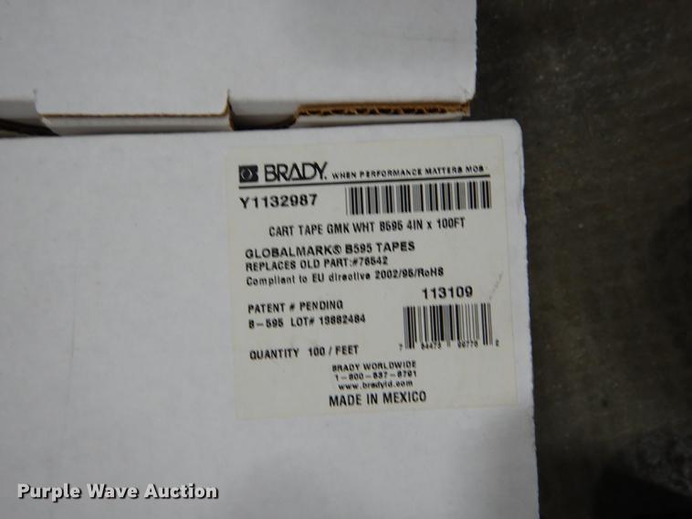Brady Global Mark 2 label maker in St. Joseph, MO Item EM9616 sold