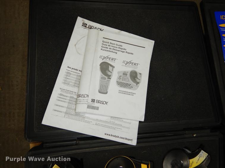 image for item EM9617 (3) Brady ID Xpert label makers