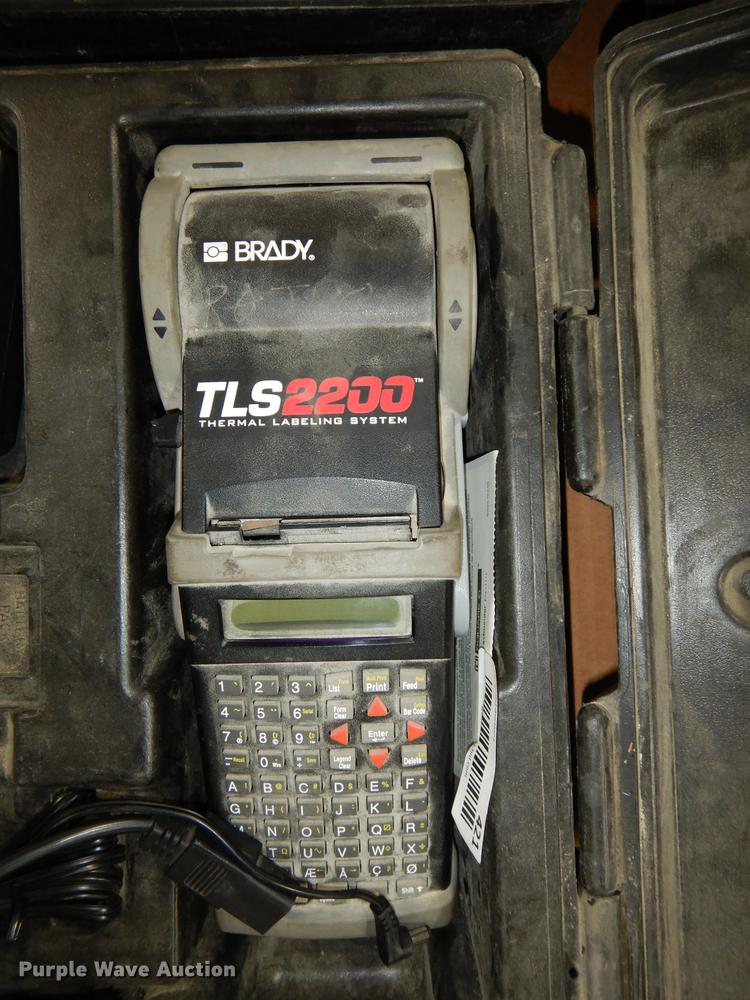 image for item EM9618 (4) Brady TLS 2200 thermal labeling systems