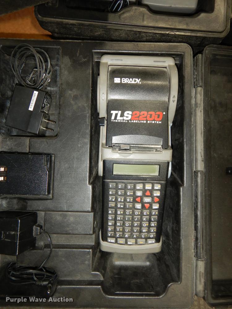 image for item EM9618 (4) Brady TLS 2200 thermal labeling systems