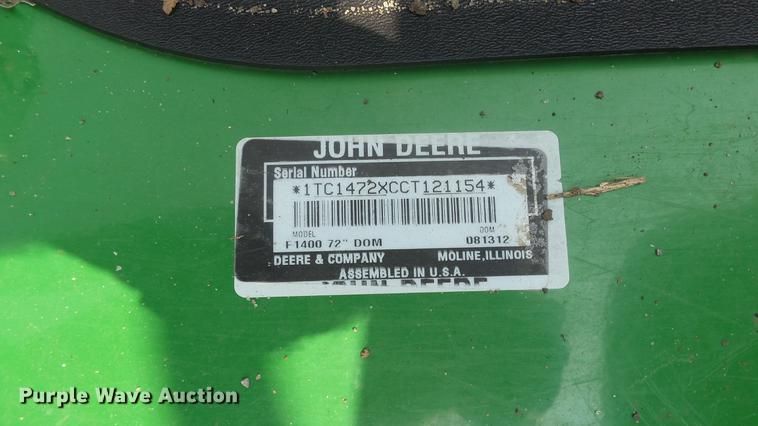 image for item ES9261 John Deere 1445 Series II lawn mower