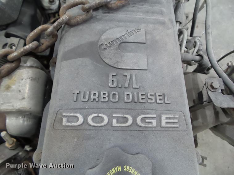 image for item L5698 2008 Cummins 6.7L L6 turbo diesel engine