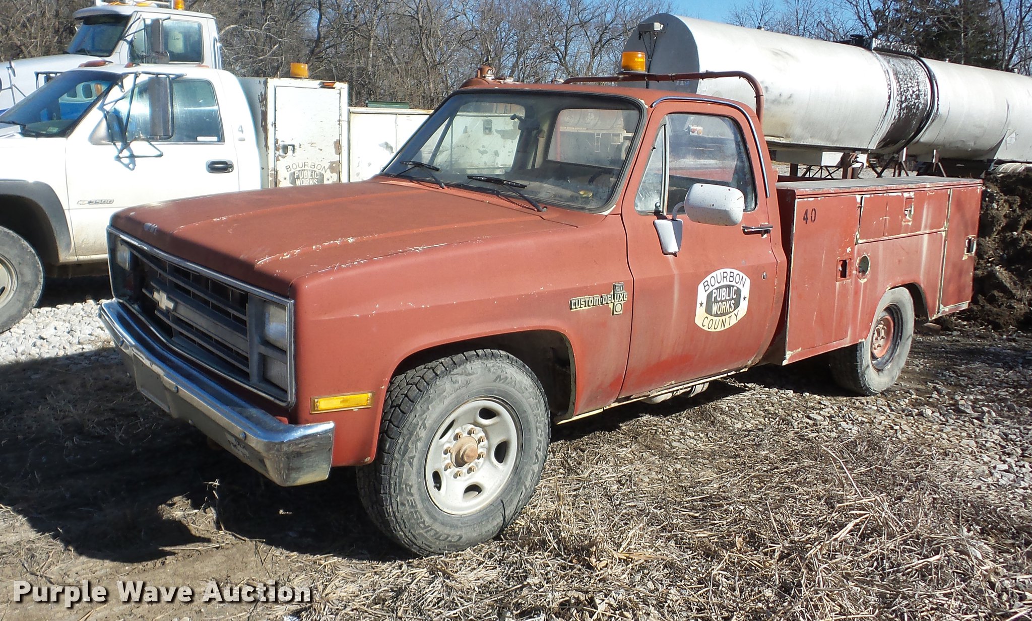 1985 Chevrolet 20 utility bed pickup truck in Carbondale, CO Item