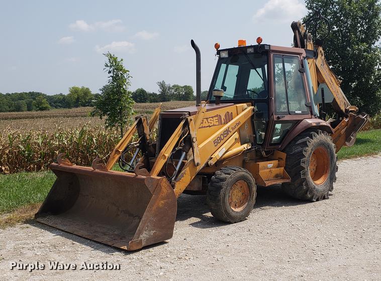 image for item BW9198 1993 Case 580 Super K backhoe