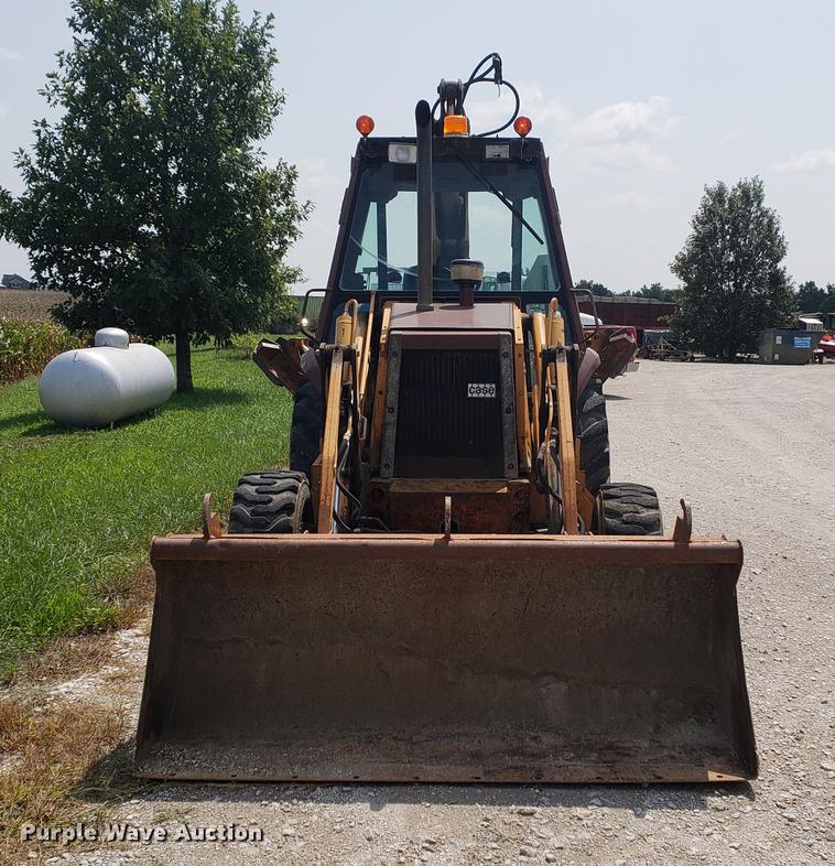 image for item BW9198 1993 Case 580 Super K backhoe