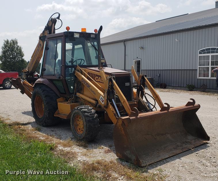 image for item BW9198 1993 Case 580 Super K backhoe