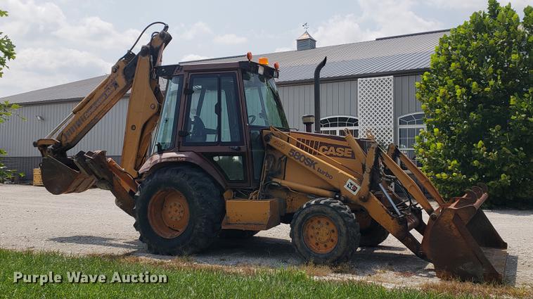 image for item BW9198 1993 Case 580 Super K backhoe