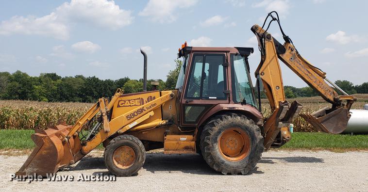 image for item BW9198 1993 Case 580 Super K backhoe