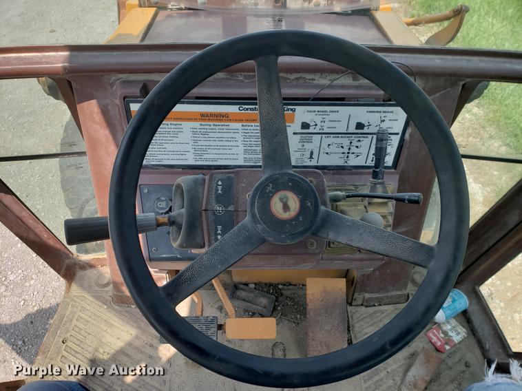 image for item BW9198 1993 Case 580 Super K backhoe