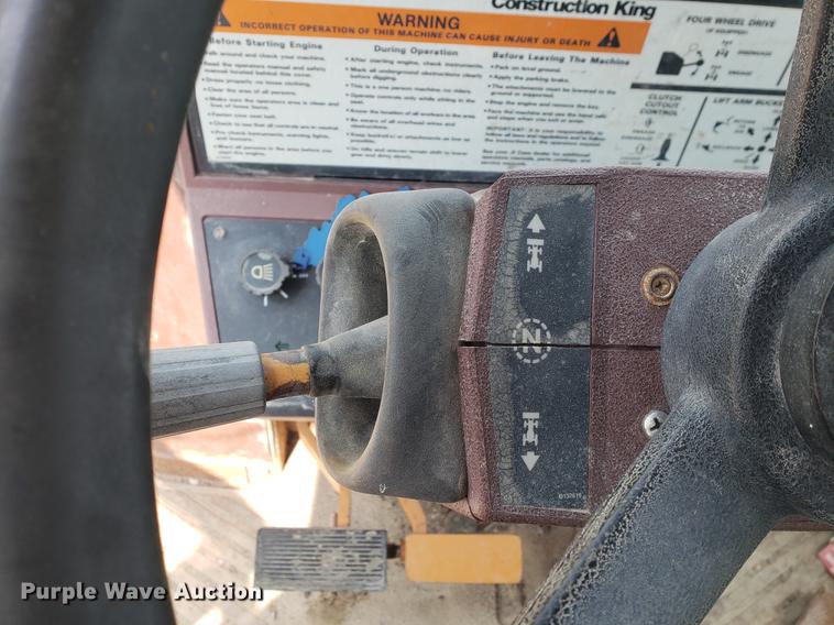 image for item BW9198 1993 Case 580 Super K backhoe